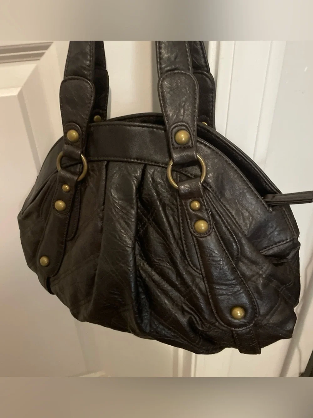 Rbrk Vegan Leather Minimalist Satchel Handbag Eco Friendly Chic Organization